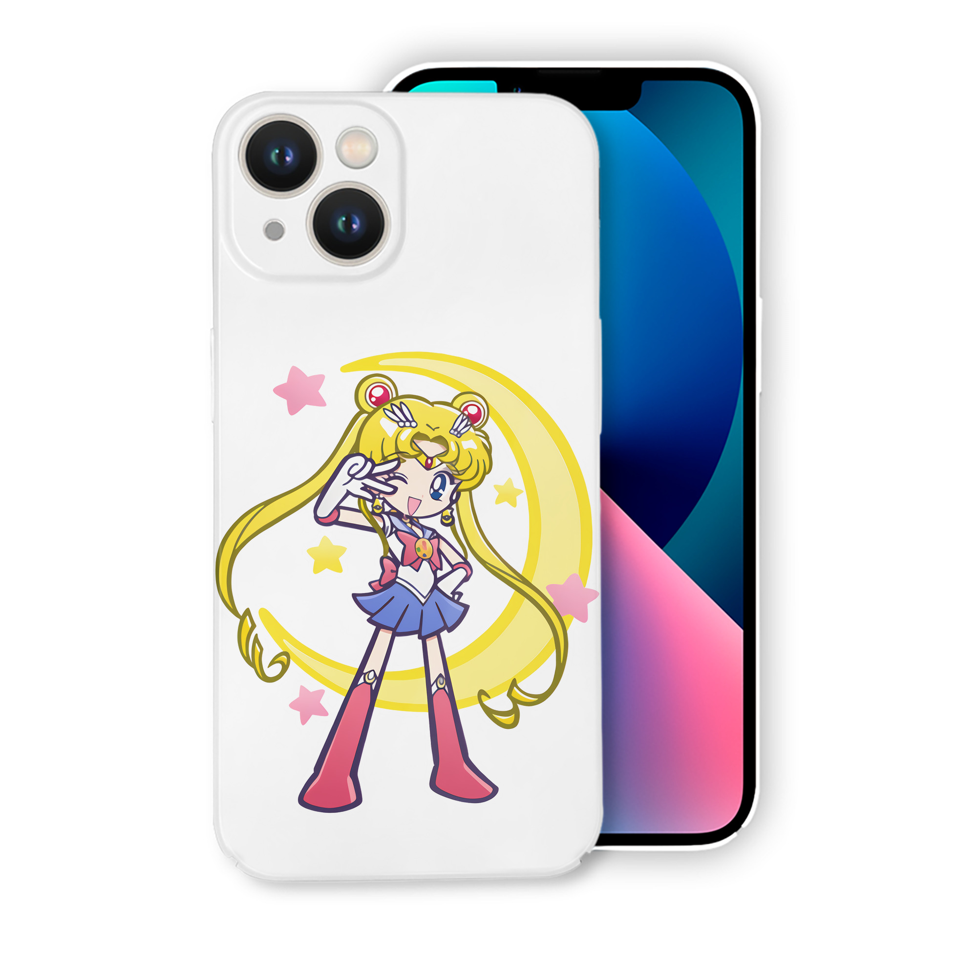 （画像用） 美少女戦士セーラームーン 月野 うさぎ つきの うさぎ Sailor Moon Tsukino Usagi 【iPhone 14シリーズ対応】ハードケース